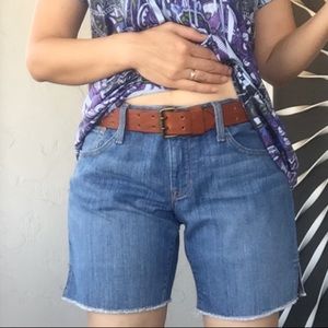 High Rise Gap 1969 Boyfriend Shorts